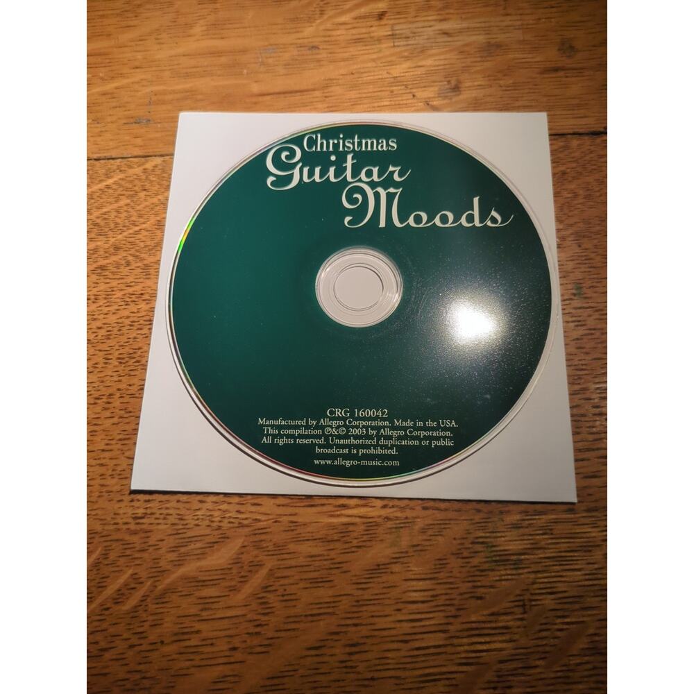 Christmas Guitar Moods CD Disc Only